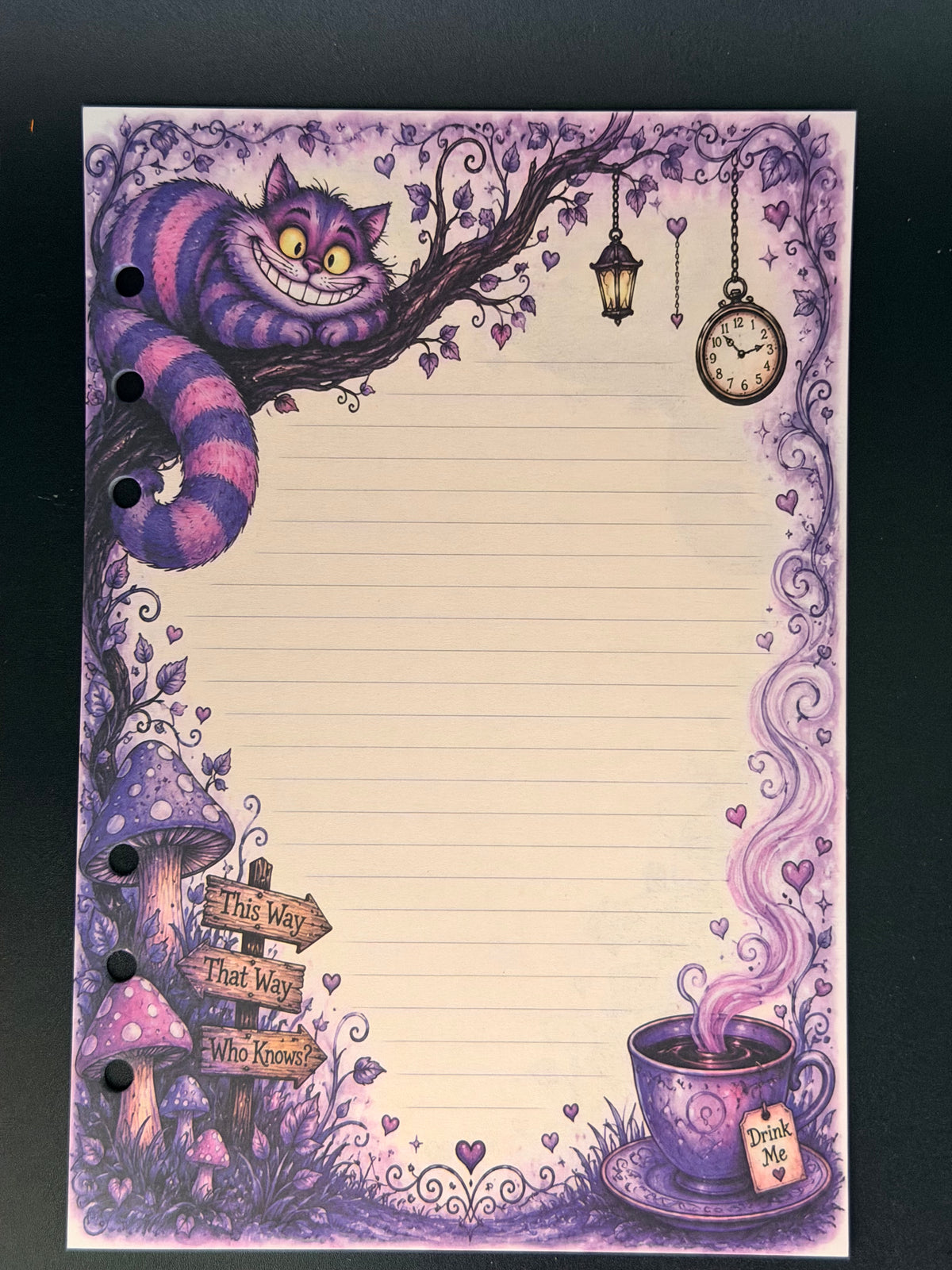 A5 Character Papers