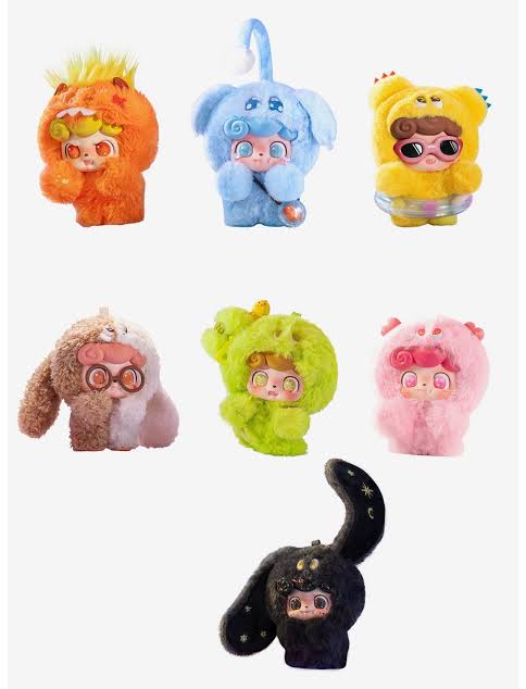 Emotional Hairy Monsters Collectors Blind Box