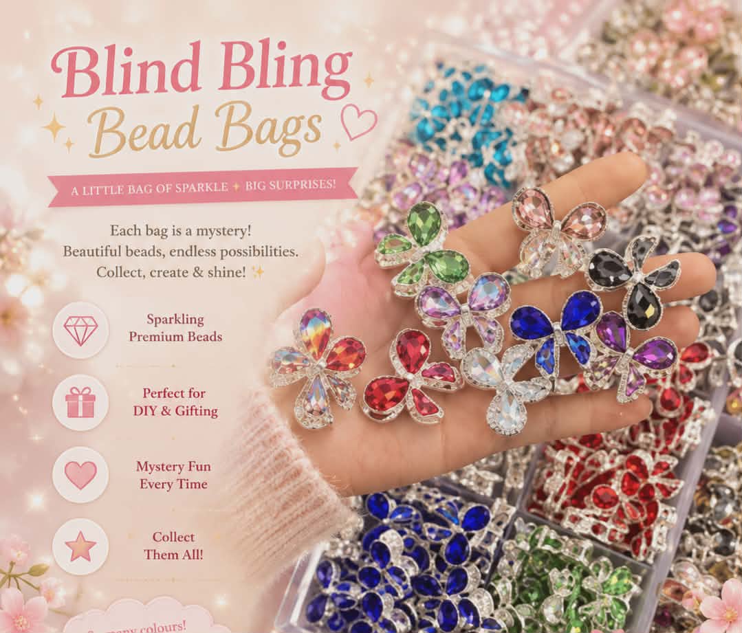 Blind Bling Bead Bags