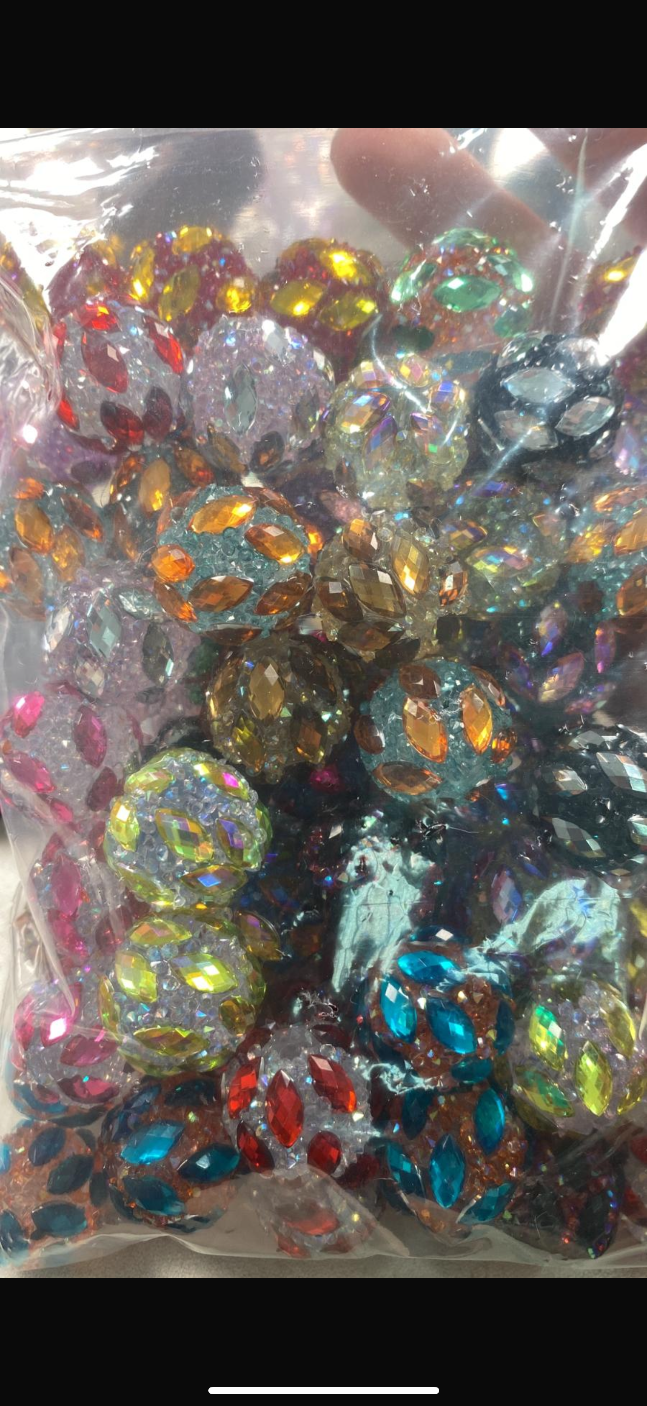 Blind Bling Bead Bags