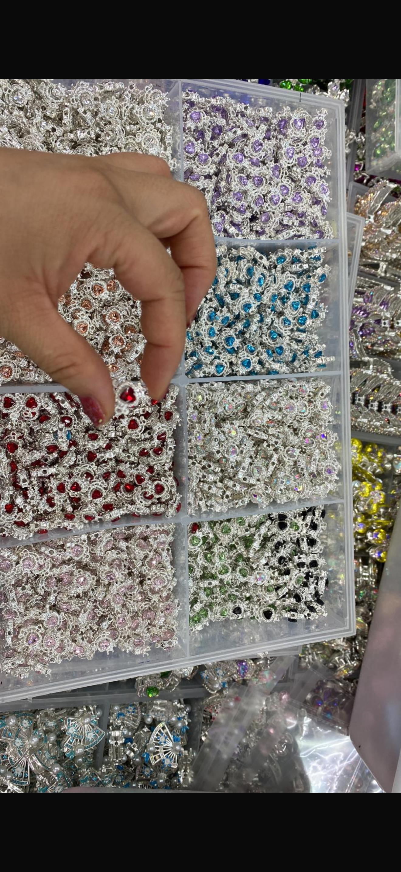 Blind Bling Bead Bags