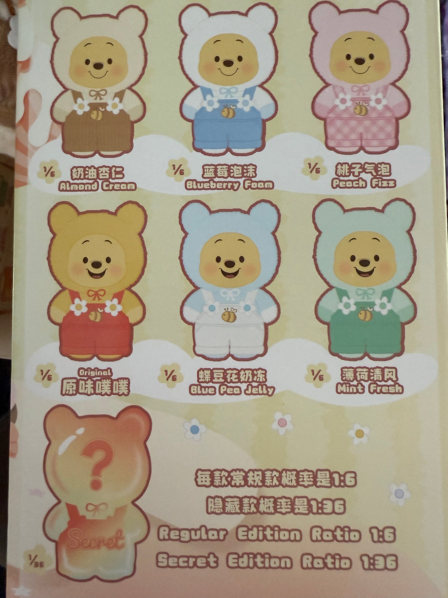 Winnie the Pooh Candy Bear Plush Series