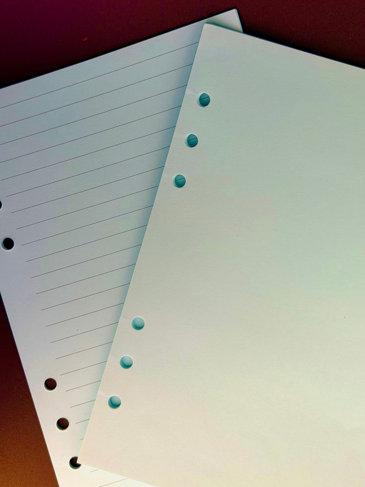 A5 Plain Papers and Pockets