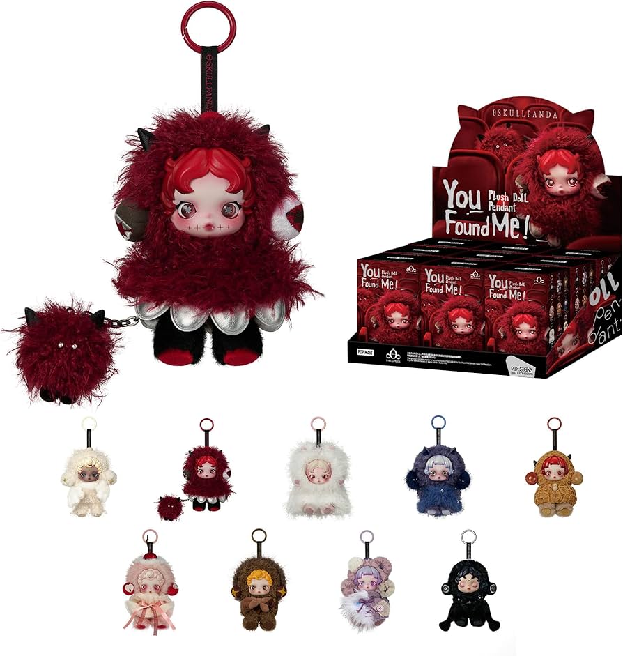 Skull Panda You Found Me Plush Collection