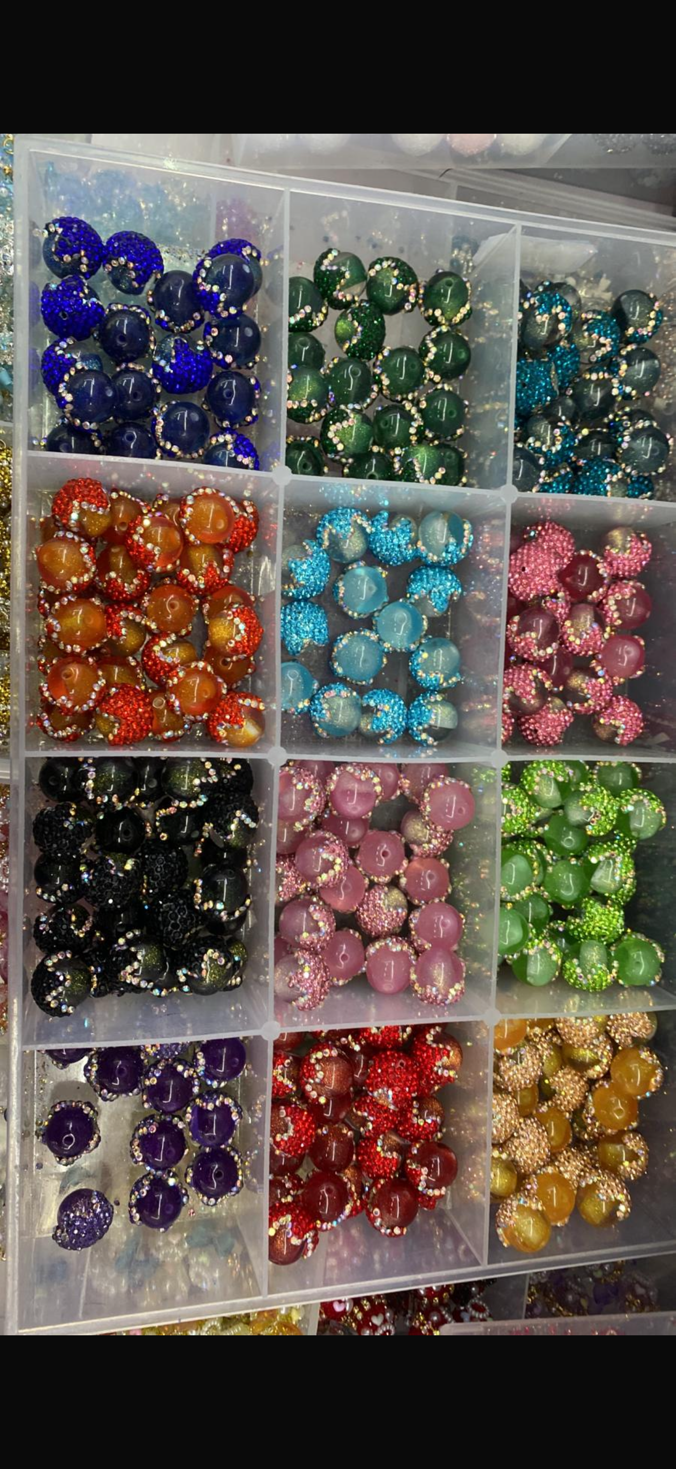 Blind Bling Bead Bags