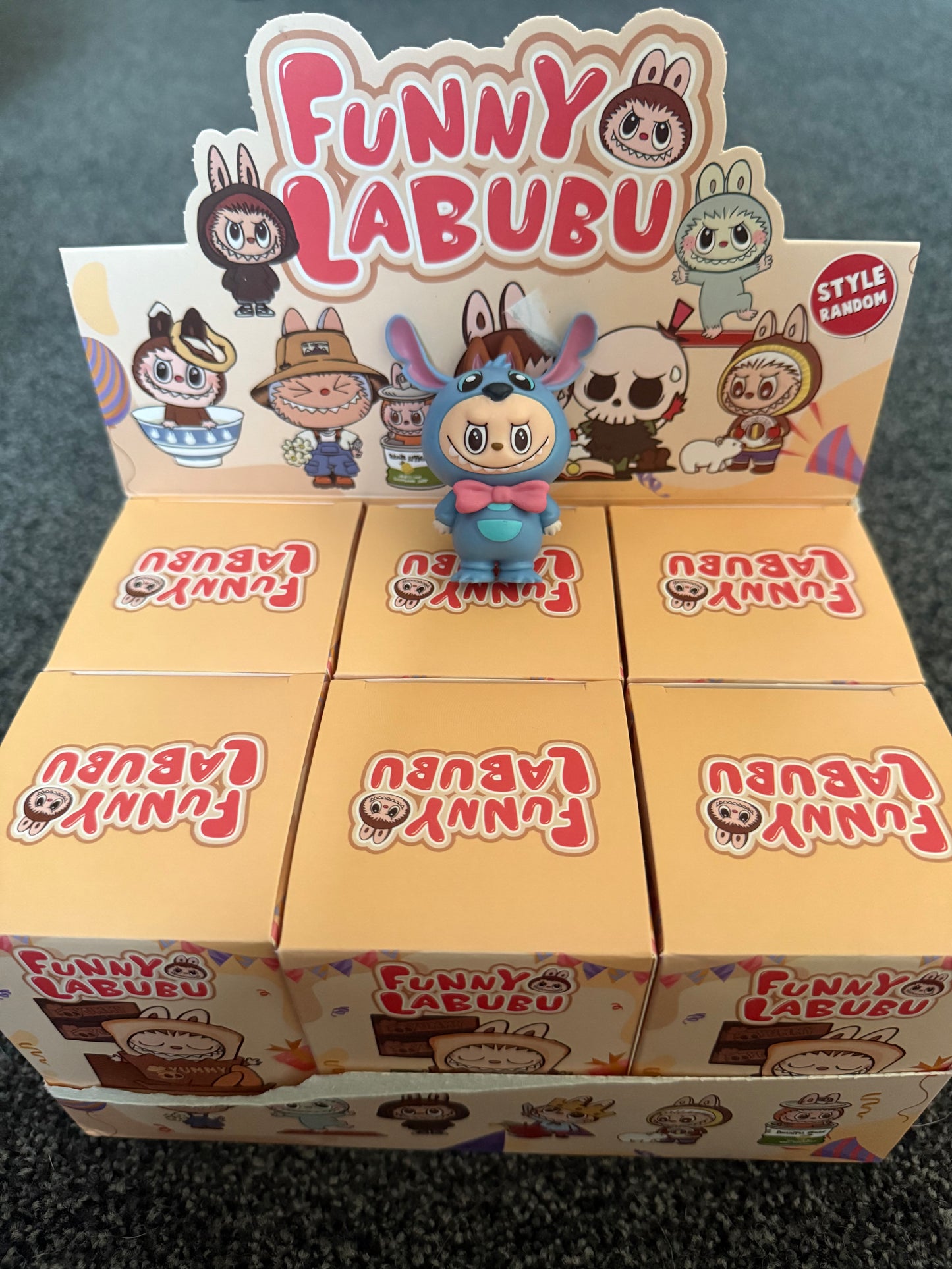 Funny Labubu Miniature Figures