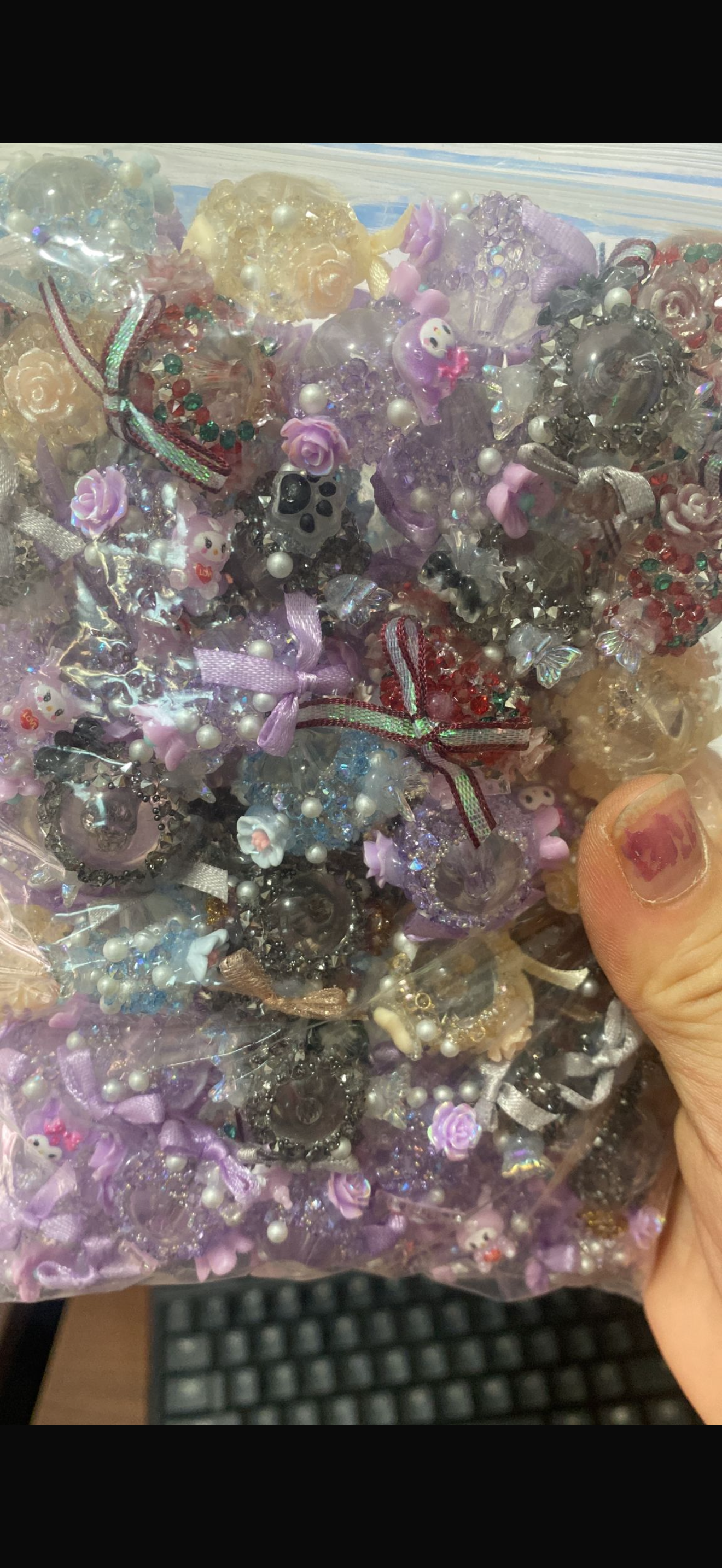 Blind Bling Bead Bags