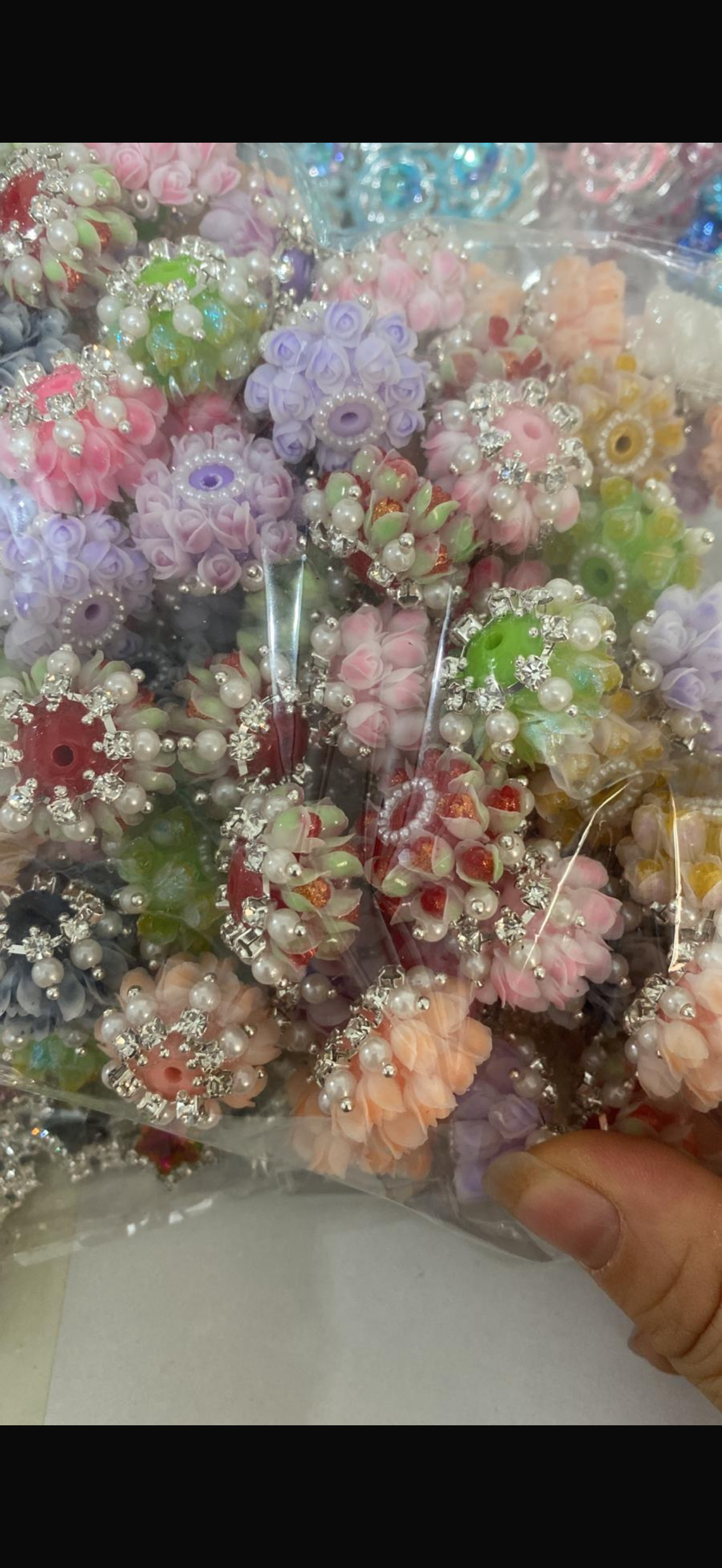 Blind Bling Bead Bags