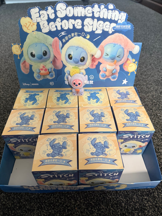 Stitch Mini Figure Eat Something Before Sleep Series
