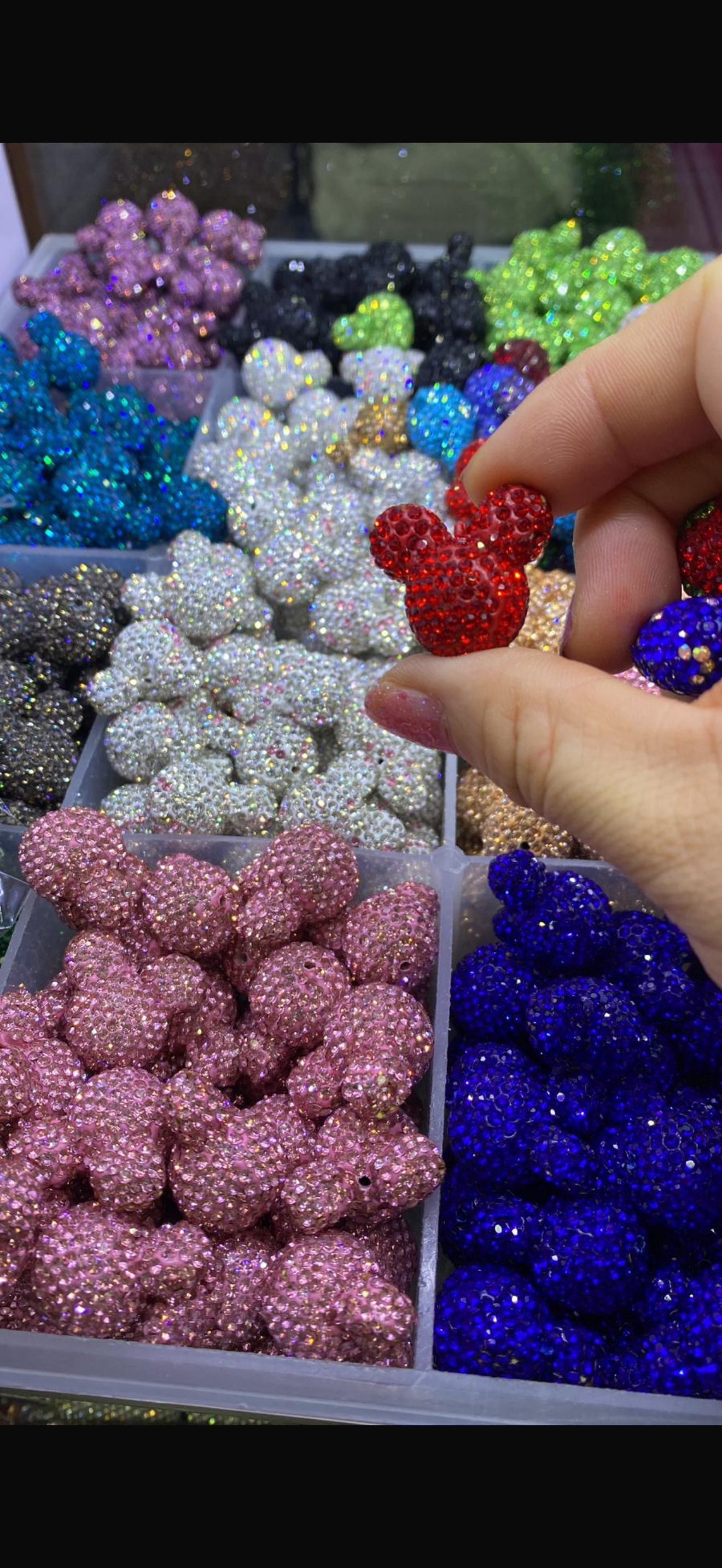Blind Bling Bead Bags