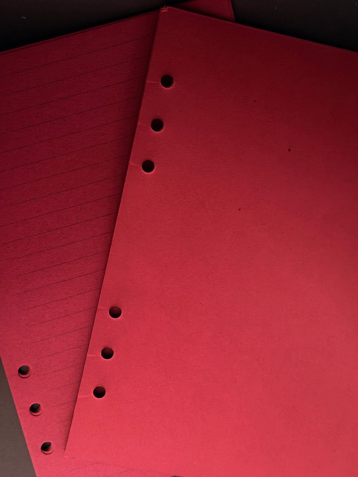 A5 Plain Papers and Pockets