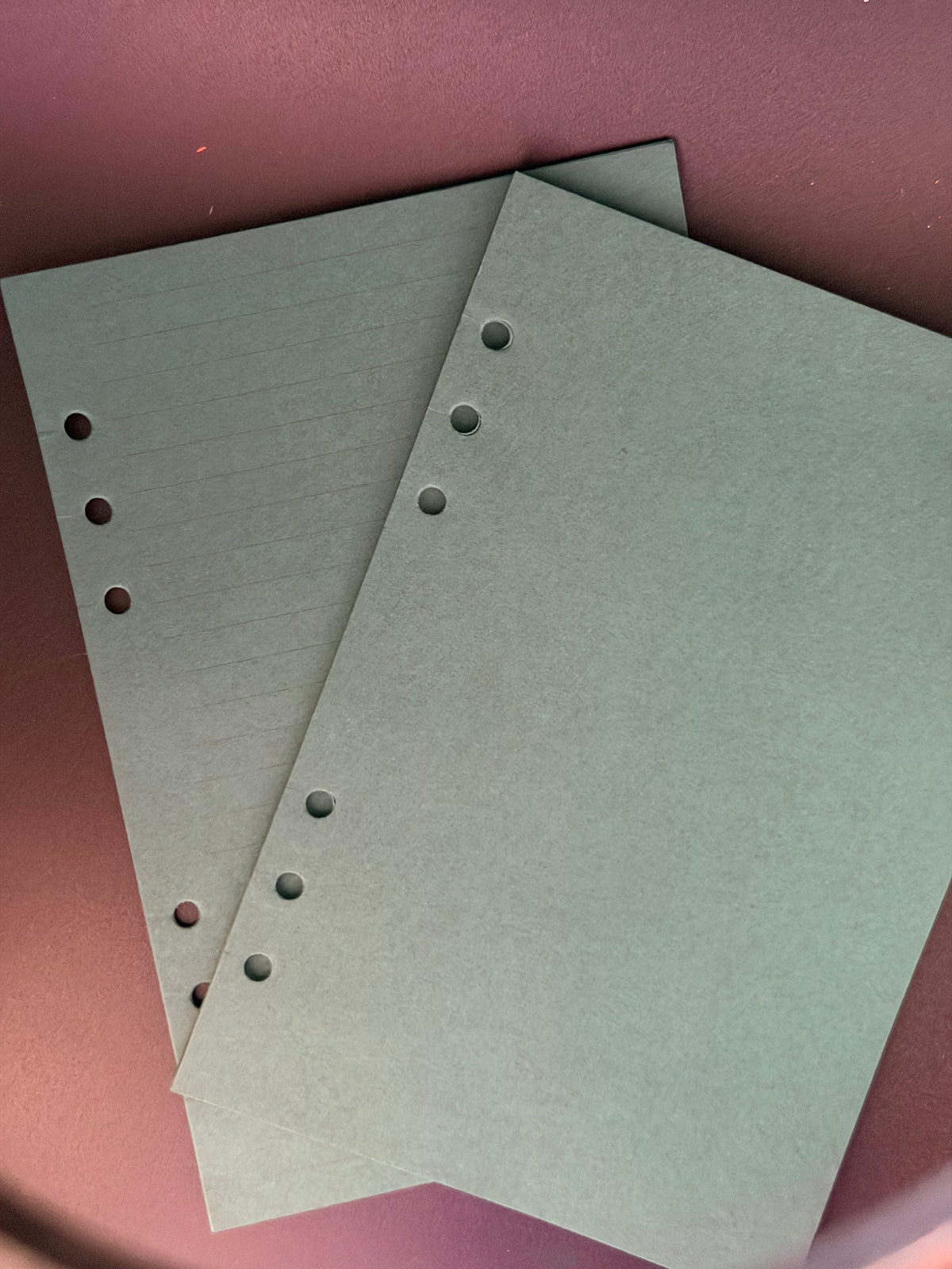 A5 Plain Papers and Pockets