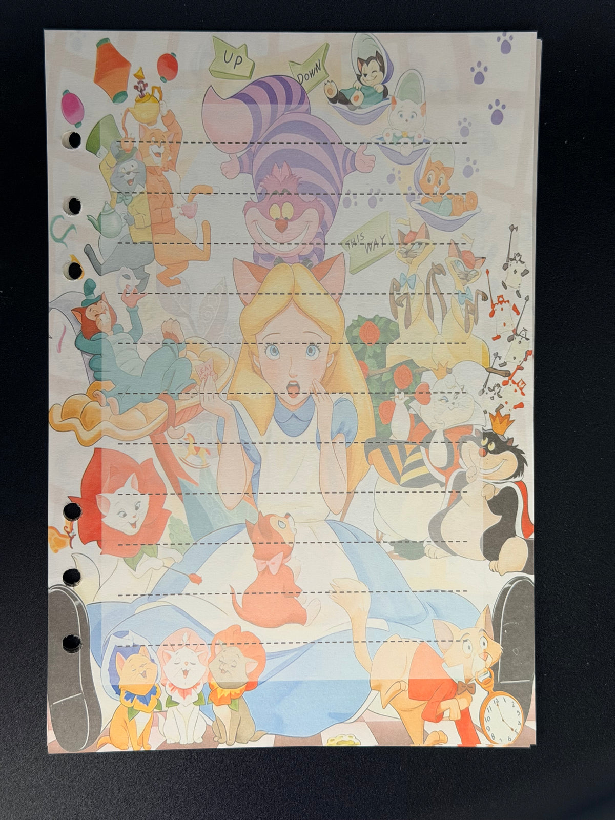 A5 Character Papers