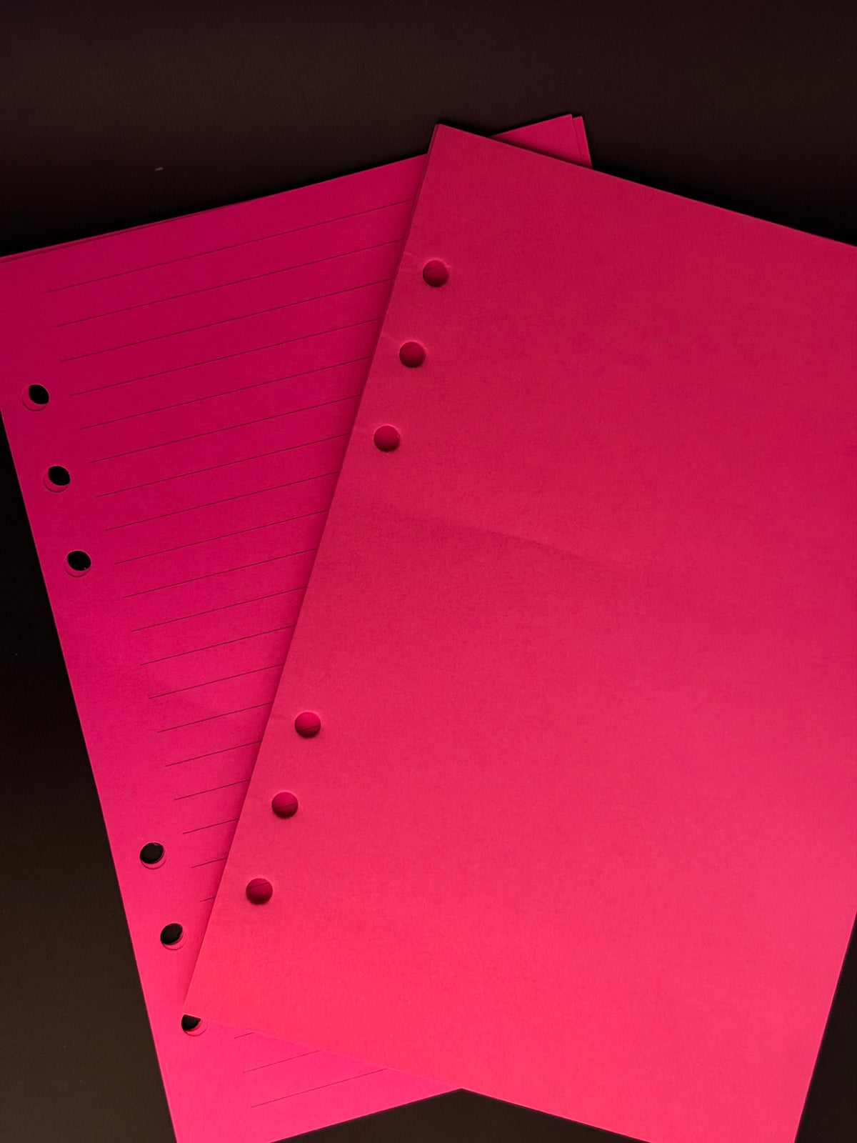 A5 Plain Papers and Pockets