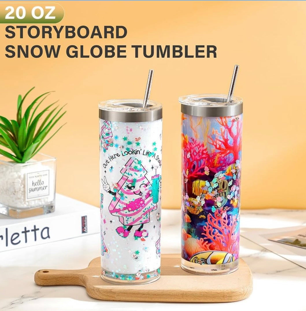 20oz Double Walled Insulated Tumbler Sublimated Images