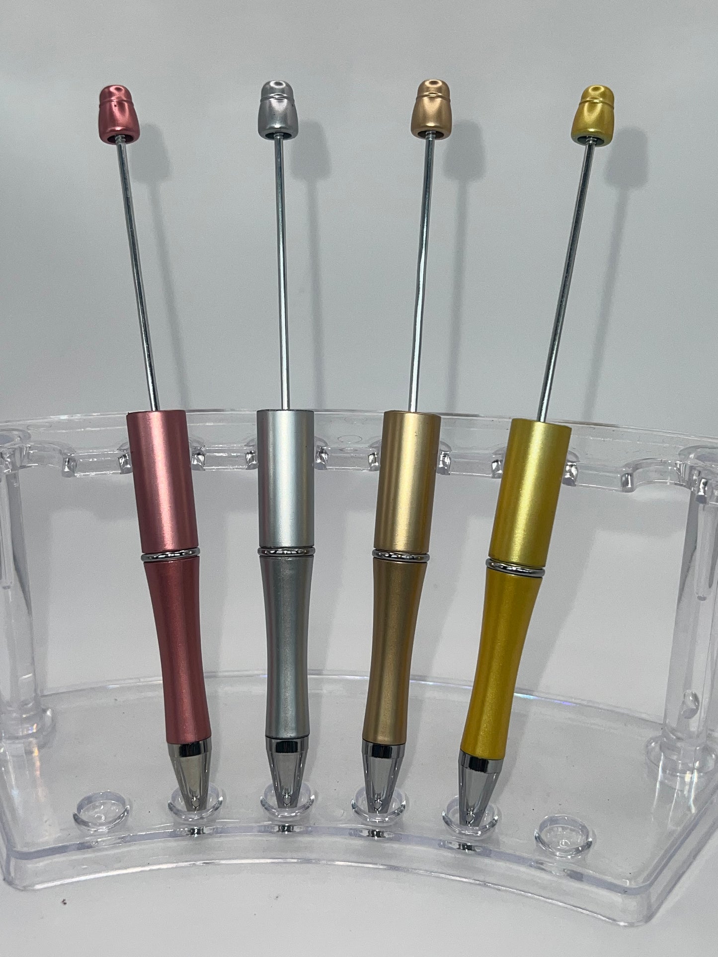 SM0001 Soft Metallic Finish Beadable Pens